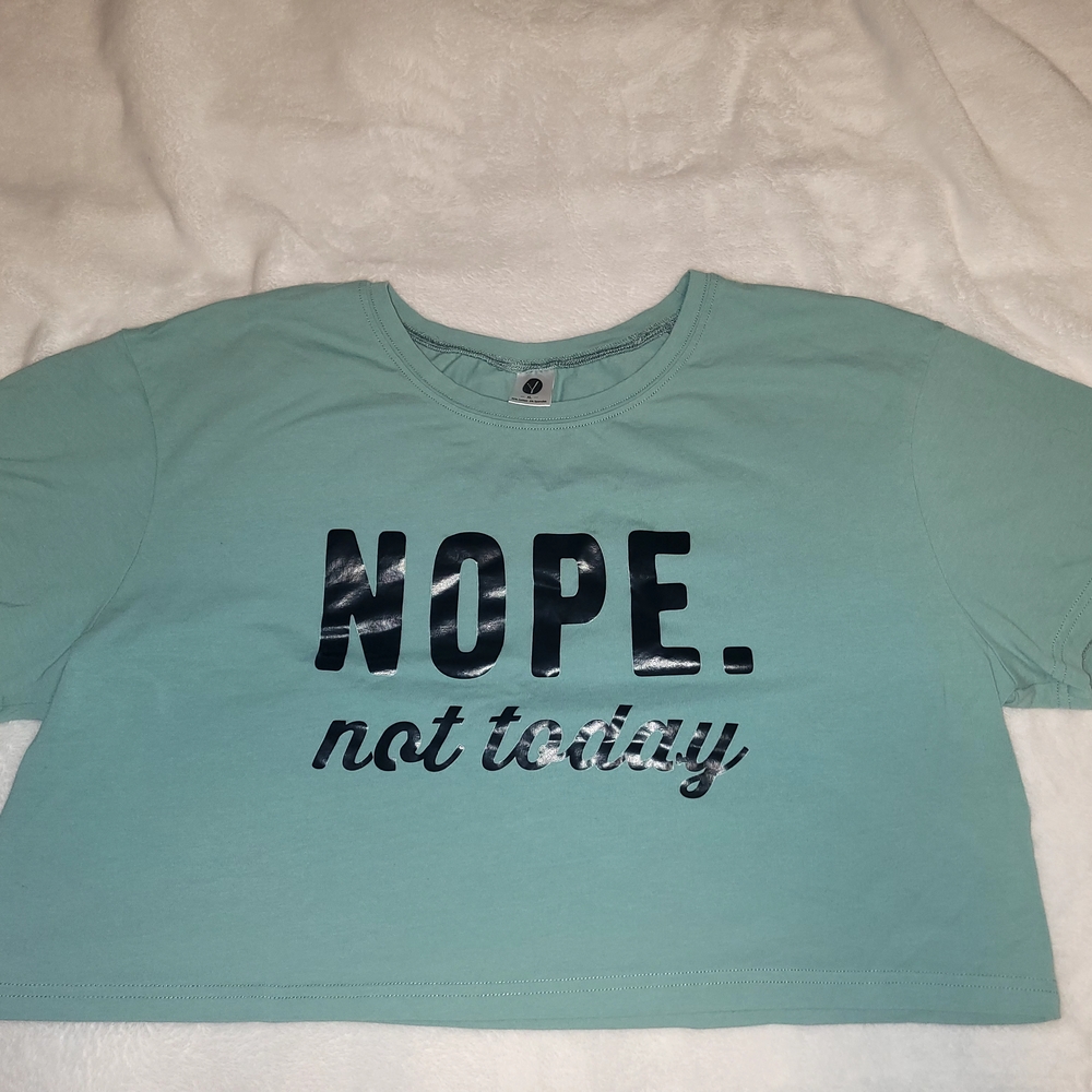 Graphic Crop Top